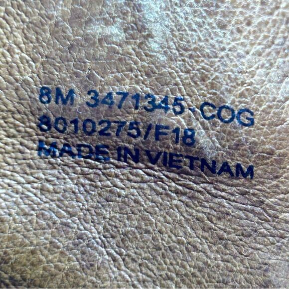 Frye Jennifer Ankle Boots Brown Leather Ankle Bootie Shootie Womens Size 8 - Picture 9 of 10